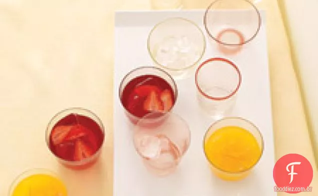 Hibisco de morango-limonada de chá