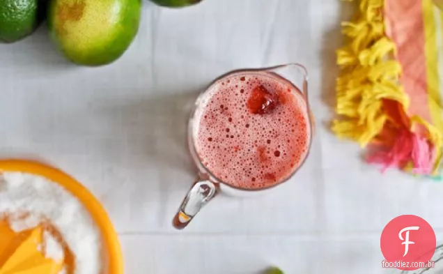 Margaritas De Morango Fresco