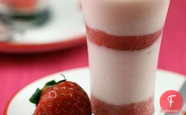 Rosa E Morango Parfait