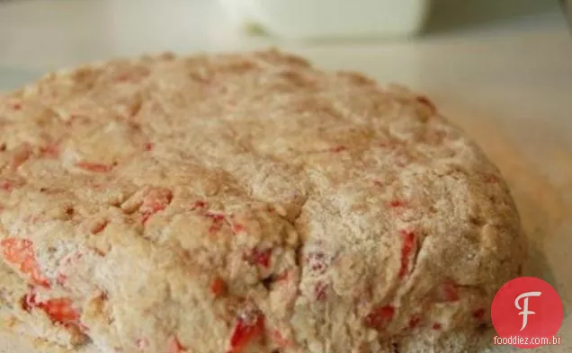 Scones Morango