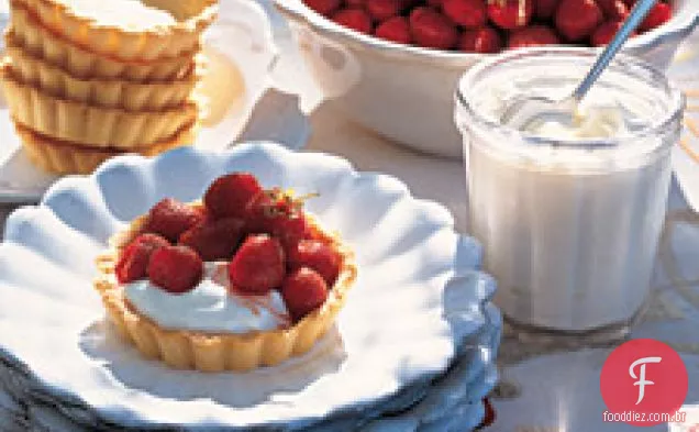 Tartlets De Morango