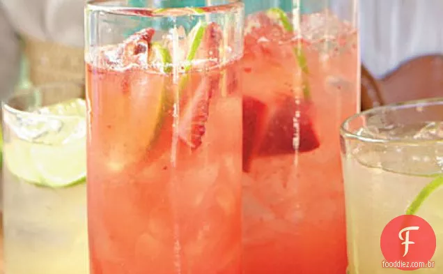 Morango Margarita Spritzers