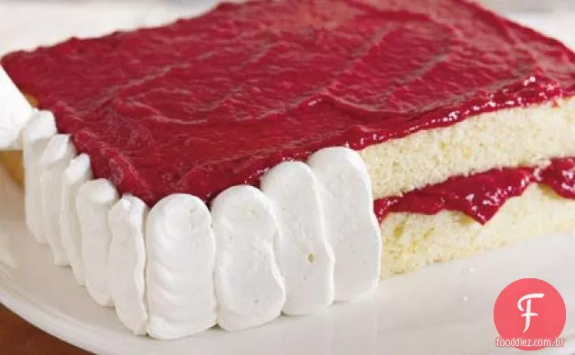 Bolo De Folha De Morango-Limão