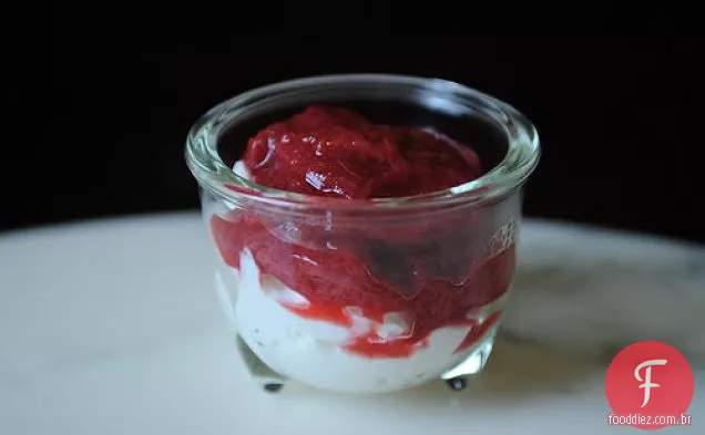 Compota De Morango Ruibarbo