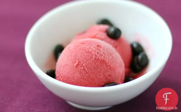 Sorbet De Romã Morango