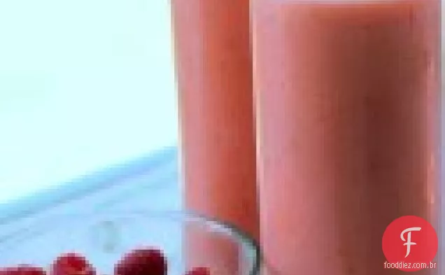 Smoothie framboesa-manga