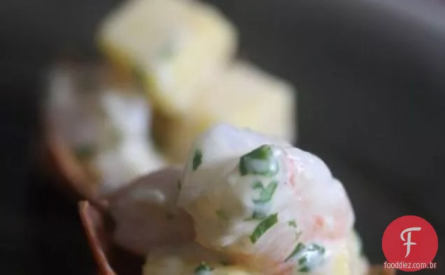 Mini Shrimp & Mango Cups