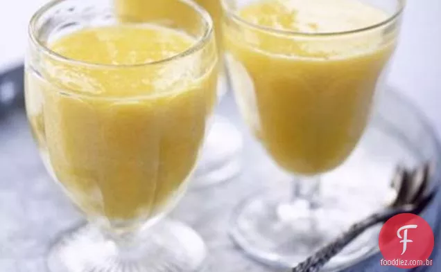 Laranja Congelada E Smoothie De Manga