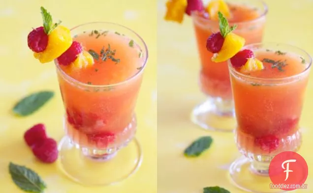 Sangria manga-framboesa