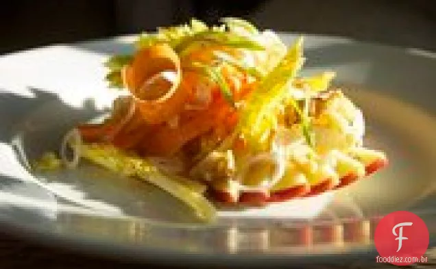 Pudim De Arroz Com Coco E Limão Com Mangas E Cajus