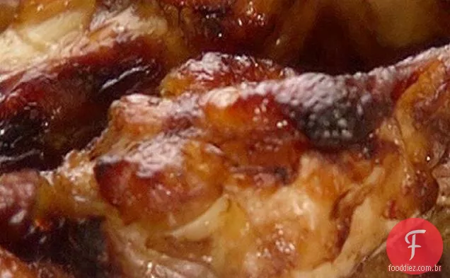 Asas de frango com molho de Manga-Tamarindo