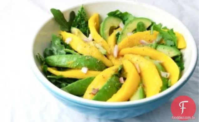 Salada De Abacate De Manga-Cru