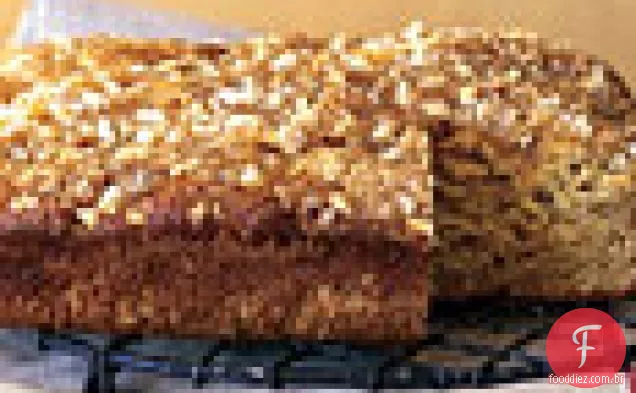Pão de gengibre de manga com macadâmia Streusel