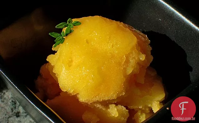 Sorbet Mango Rosewater