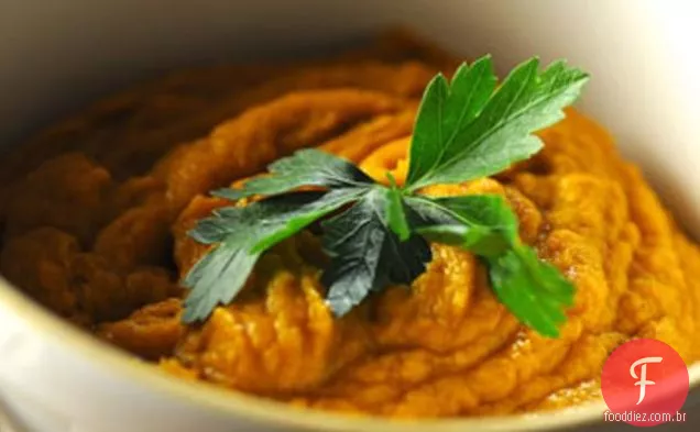 Puré De Batata Doce De Baunilha