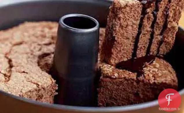 Bolo De Anjo De Chocolate Holandês