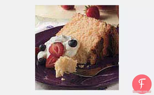 Orangey Angel Cake