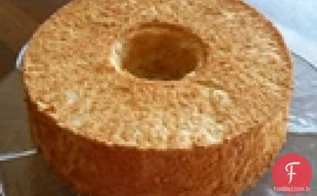 Bolo de comida de Anjo sem glúten (adoçado com Agave!)
