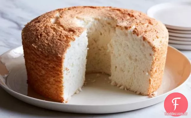 Bolo De Comida De Anjo De Limão