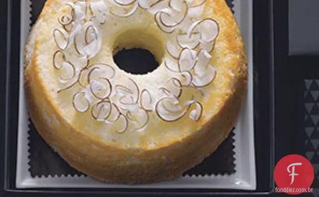 Bolo De Comida De Anjo De Coco