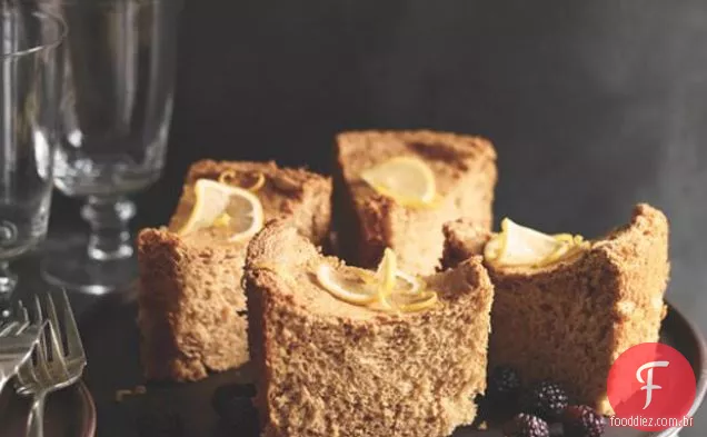 Bolo De Comida De Anjo De Limão