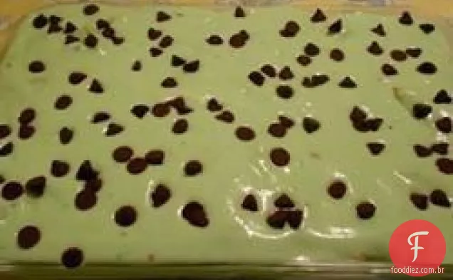 Fácil Pistache Inglês Toffee Ice Box Cake