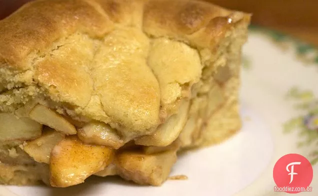 Bolo De Torta De Maçã Das Avós Russas