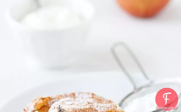 Bolo de maçã Tupp da mãe