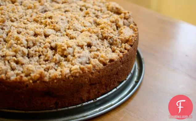 Bolo De Café Com Migalhas De Maçã