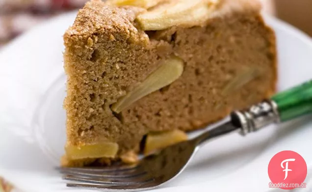 Receita De Bolo De Maçã De Coco