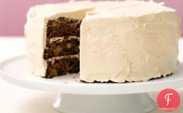 Bolo de maçã de três camadas de John