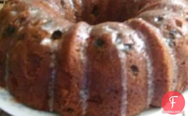 Bolo De Maçã Com Passas