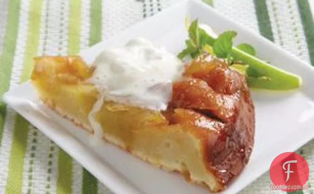Bolo De Maçã Francês