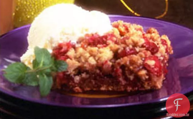 Cranberry Caramel Crisp