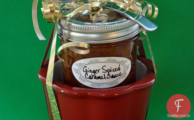 Receita De Molho De Caramelo Com Especiarias De Gengibre