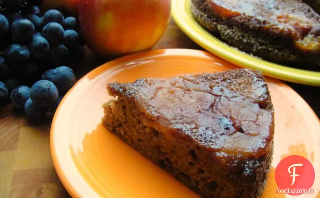 Cozinhe O Livro: Bolo De Maçã Crocante De Mel
