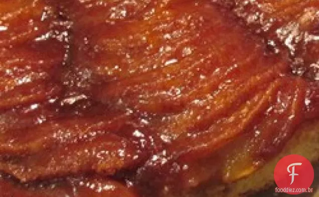 Bolo de maçã ucraniano (yabluchnyk)