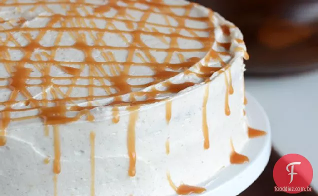 Bolo De Maçã Caramelo