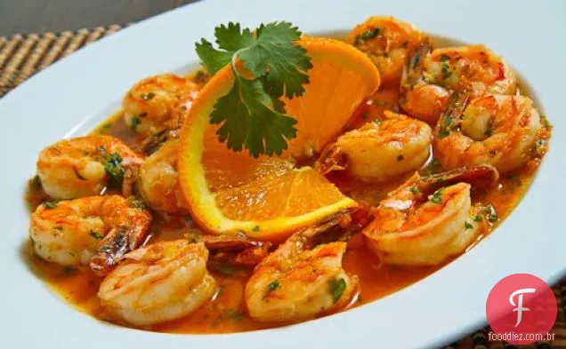 Camarão Laranja Picante