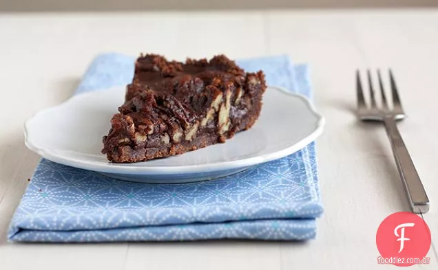 Pecan, Caramelo E Torta De Fudge