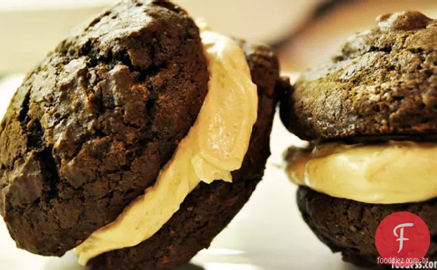 Tortas Whoopie Com Caramelo Salgado Buttercream