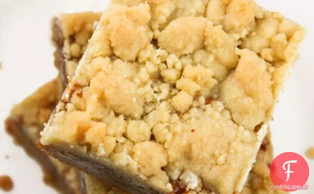Barras De Manteiga De Caramelo Salgada