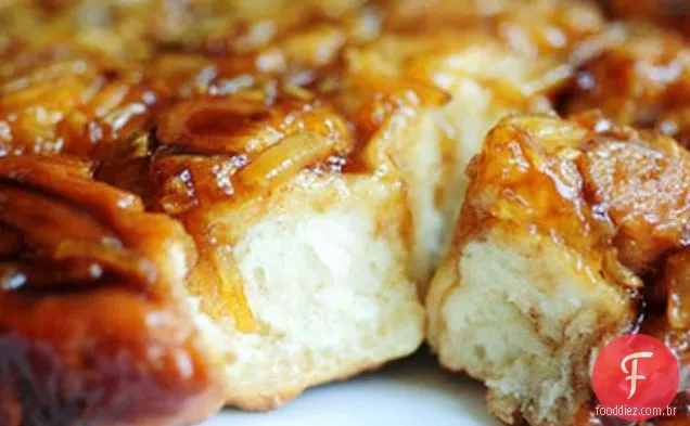 Caramel Apple Sticky Pãezinhos