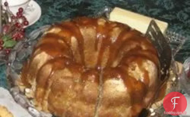Bolo De Maçã Caramelo