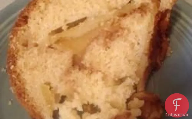 Bolo De Café Com Passas De Maçã