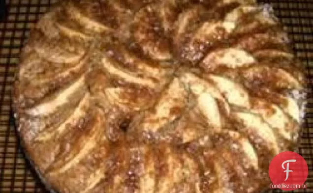 Bolo De Café Com Maçã Temperada