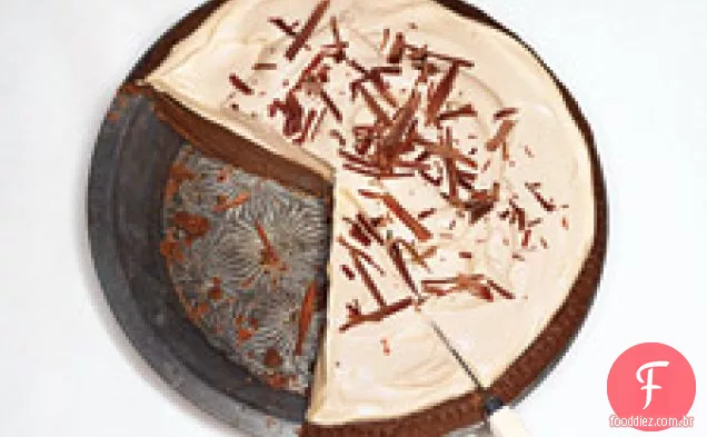 Torta de Creme de chocolate e caramelo