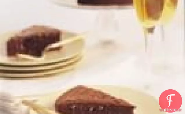Bolo Mocha com molho com especiarias caramelo
