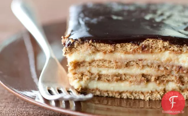 No-bake Boston Cream Pie Strata