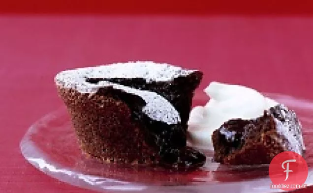 Bolo De Chocolate Derretido